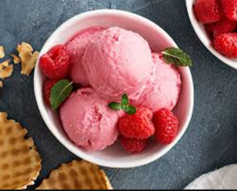 Red Raspberry Ice Cream